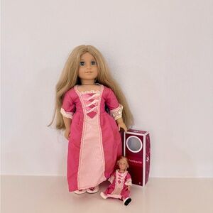 American Girl Doll Elizabeth with Mini Elizabeth doll